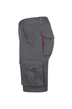 Bermudas stretch bicolor multibolsillos