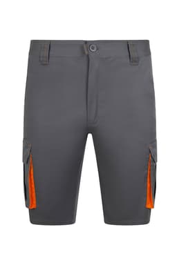 Bermudas stretch bicolor multibolsillos