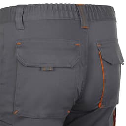 Bermudas stretch bicolor multibolsillos