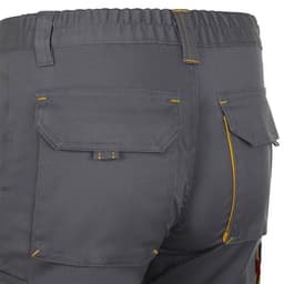 Bermudas stretch bicolor multibolsillos