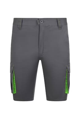 Bermudas stretch bicolor multibolsillos