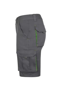 Bermudas stretch bicolor multibolsillos