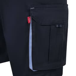 Bermudas stretch bicolor multibolsillos