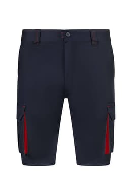 Bermudas stretch bicolor multibolsillos