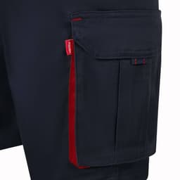 Bermudas stretch bicolor multibolsillos