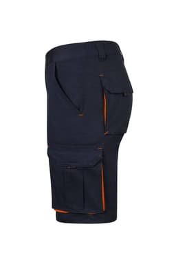 Bermudas stretch bicolor multibolsillos