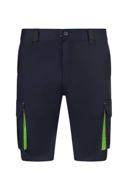 Bermudas stretch bicolor multibolsillos