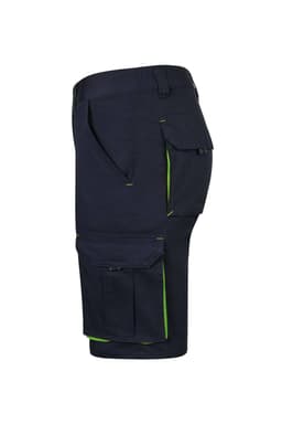 Bermudas stretch bicolor multibolsillos