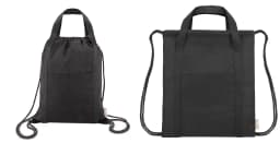 BOLSA MOCHILA DE ALGODÓN RECICLADO "YALA"