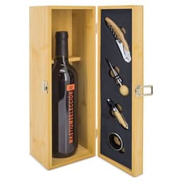 SET DE VINO BAMBÚ "PROVENZA"