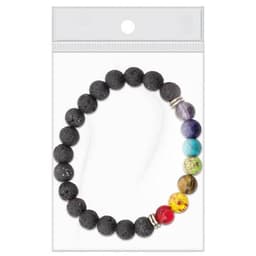 PULSERA PIEDRA VOLCÁNICA "HELENA"