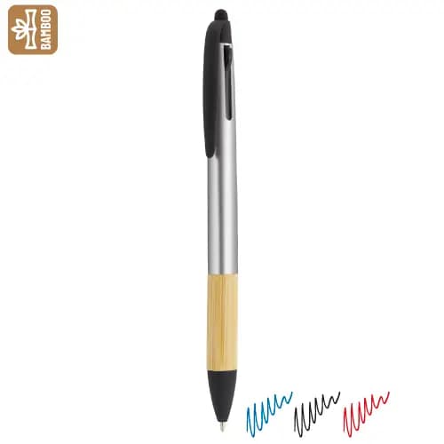 BOLÍGRAFO PUNTERO 3 COLORES BAMBÚ "IRVIN"