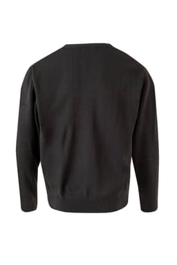 Jersey punto fino con cuello en pico