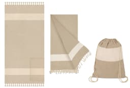 TOALLA PAREO MOCHILA "SOFT-ECO"