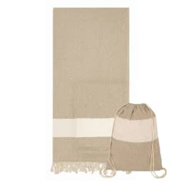 TOALLA PAREO MOCHILA "SOFT-ECO"