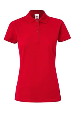 Polo stretch manga corta mujer