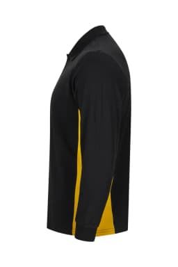 Polo bicolor manga larga