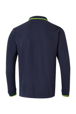 Polo bicolor manga larga