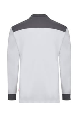 Polo stretch bicolor manga larga