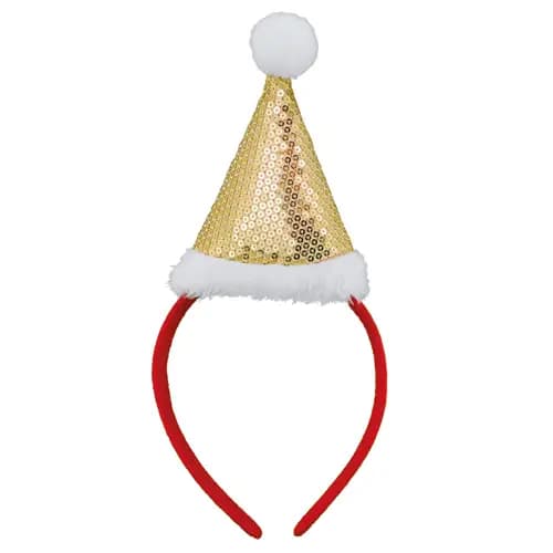 DIADEMA CON GORRO NAVIDEÑO "JOLLY"