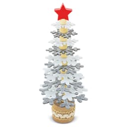 ARBOLITO DE NAVIDAD RPET Y MADERA RECICLADA "PUKKY"