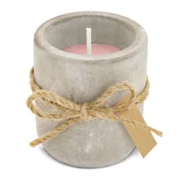 VELA AROMÁTICA ECOCEMENTO "STELLA"