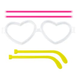 SET GAFAS DE NEON "LUV"