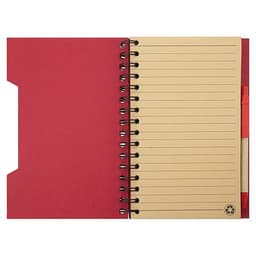 CUADERNO A5 CON BOLIGRAFO ECO "GREEN LIFE"