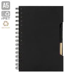CUADERNO A5 CON BOLIGRAFO ECO "GREEN LIFE"