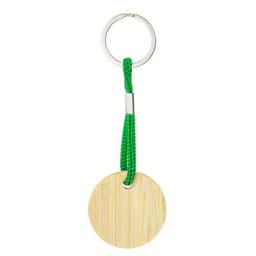 LLAVERO DE BAMBÚ REDONDO "YIBIN"