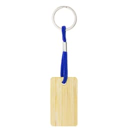 LLAVERO DE BAMBÚ RECTANGULAR "YIBIN"