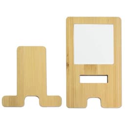 SOPORTE DE BAMBÚ,CORCHO Y CERÁMICA SUBLIMACIÓN “SOUVENIR”