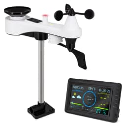 ESTACIÓN METEOROLÓGICA INALÁMBRICA WIFI CON VELOCIDAD DEL VIENTO Y PLUVIÓMETRO “EOLO”