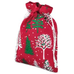 BOLSA REGALO NAVIDEÑA 13*18 CM "SNOWY"