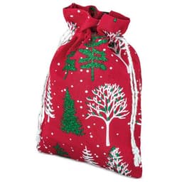 BOLSA REGALO NAVIDEÑA 13*18 CM "SNOWY"