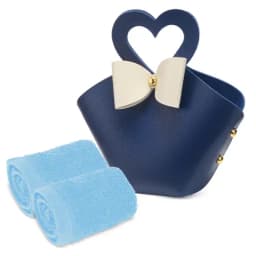 SET 5 BOLSITOS CON TOALLA "COQUETTE"