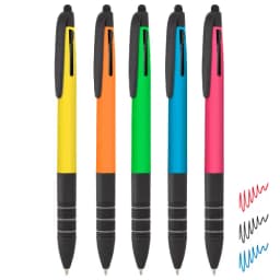 SET BOLÍGRAFOS 3 TINTAS "IMPACT" (PACK 5 UD)