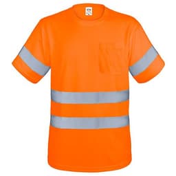 CAMISETA CON BOLSILLO Y BANDAS REFLECTANTES "KRZ"