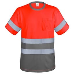 CAMISETA CON BOLSILLO Y BANDAS REFLECTANTES "KRZ"
