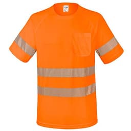 CAMISETA CON BOLSILLO Y BANDAS REFLECTANTES "ELÁST"