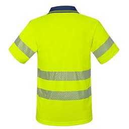 POLO CON BOLSILLO Y BANDAS REFLECTANTES ELÁSTICAS “QVO”