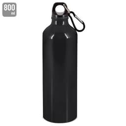 BOTELLA DE ALUMINIO CON MOSQUETON 800 ml. "TUAREG"