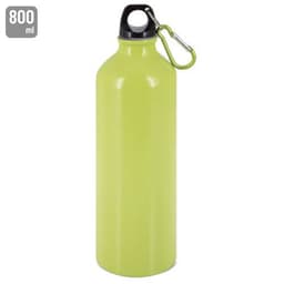 BOTELLA DE ALUMINIO CON MOSQUETON 800 ml. "TUAREG"