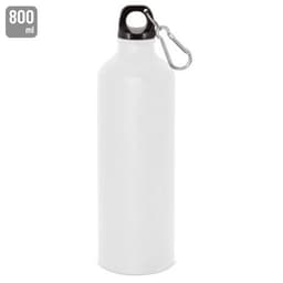 BOTELLA DE ALUMINIO CON MOSQUETON 800 ml. "TUAREG"