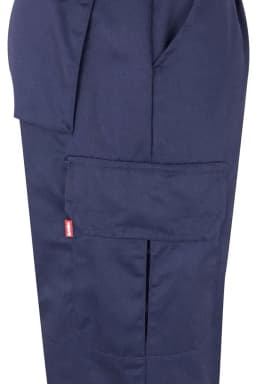 Pantalón bicolor multibolsillos