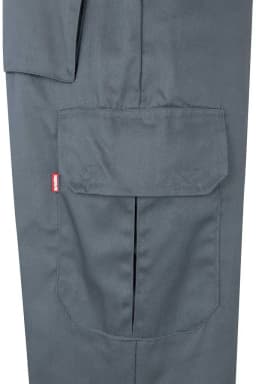 Pantalón bicolor multibolsillos