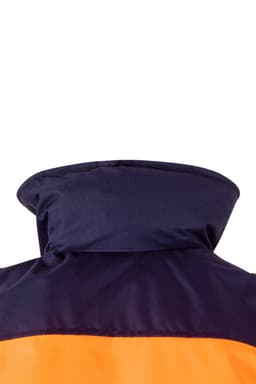 Cazadora acolchada bicolor