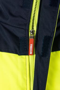 Cazadora acolchada bicolor