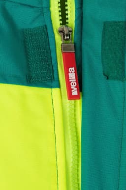 Cazadora acolchada bicolor