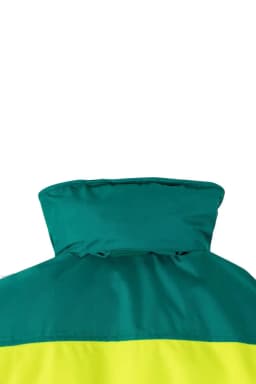 Cazadora acolchada bicolor